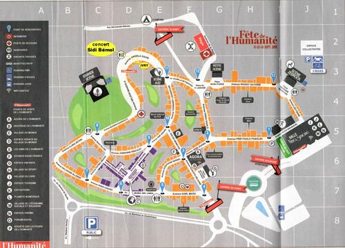 plan Fete de l'Humanite