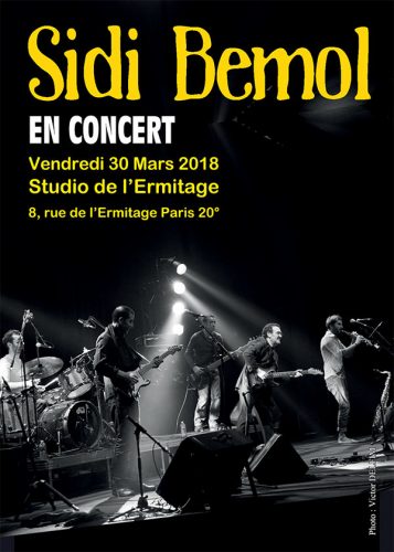 Concert Sidi Bemol le 30/03/18 photo ©Victor Delfim